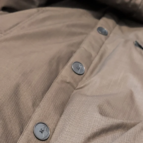 Nobis Mens Insulated Parka In Military Green